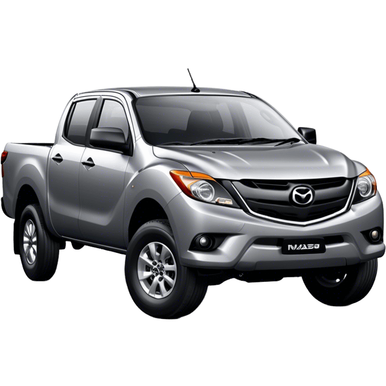 Mazda BT-50 - Mazda (Model Year: 2024) (Iconic colour: Dark Silver) new facelift emoji