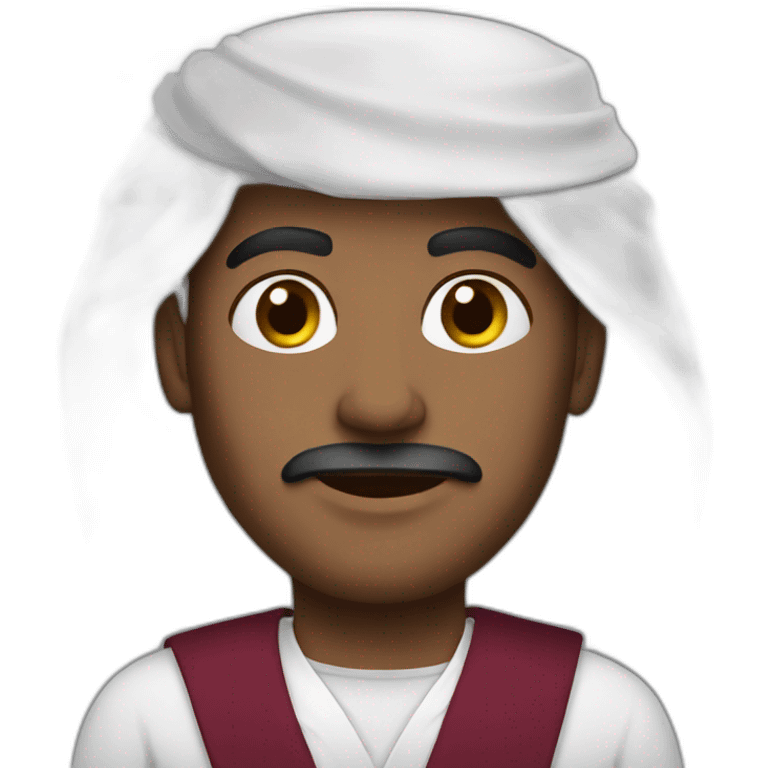 Qatar guy emoji