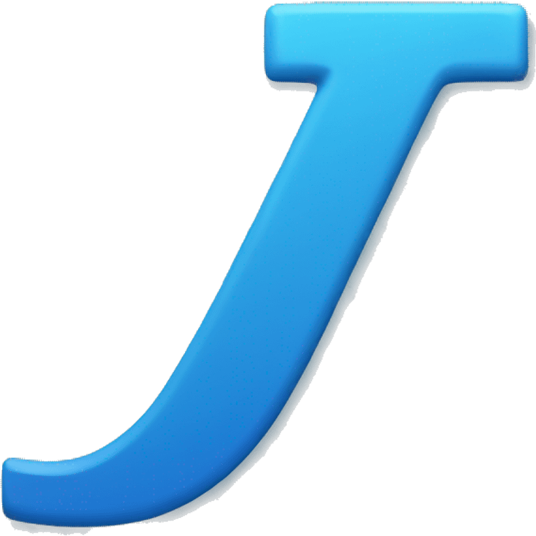 the letter f with blue background emoji