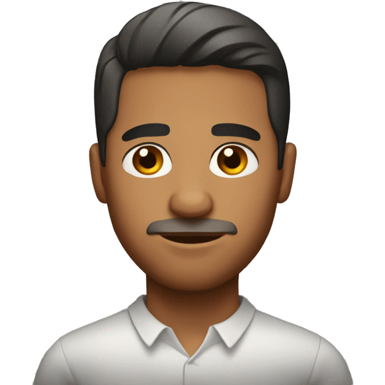 Puerto rican man with short hair emoji