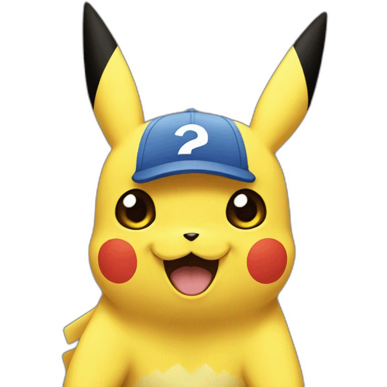 Pikachu pokemon emoji