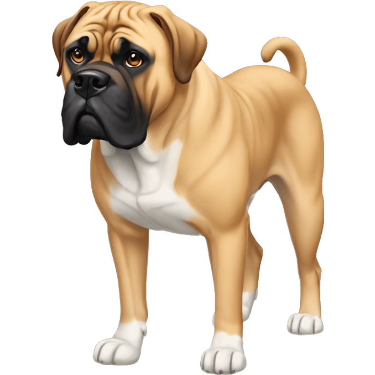 Bullmastiff Dog Breed Full Body emoji