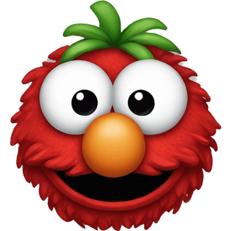 Cute Elmo head emoji