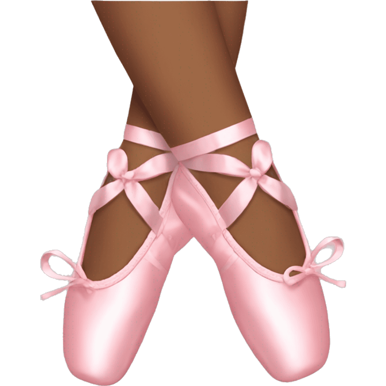 Pink ballet shoes aesthetic  emoji