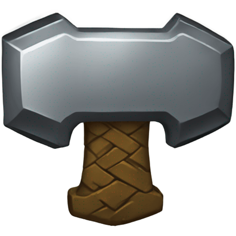 Thor hammer emoji