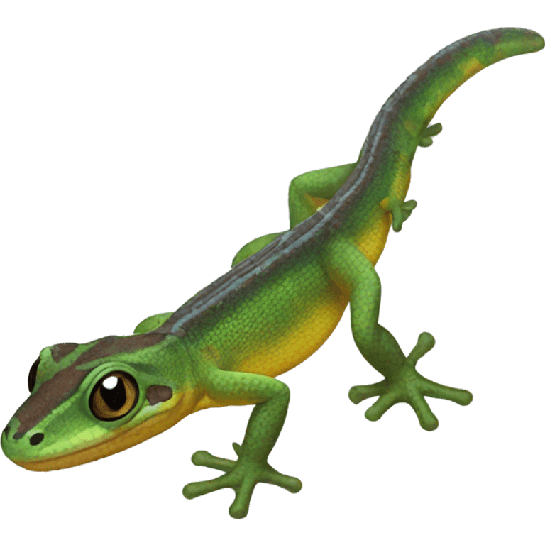 A geckos  emoji