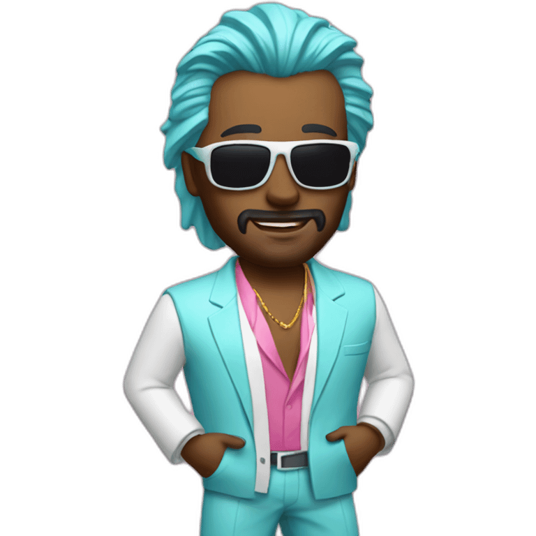 Miami vice emoji