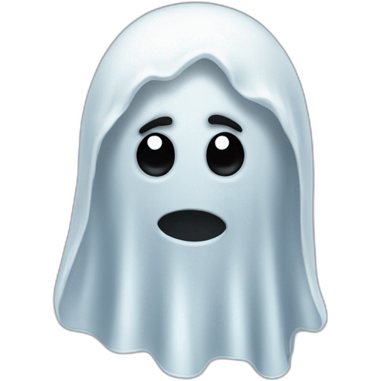 Childish ghost emoji