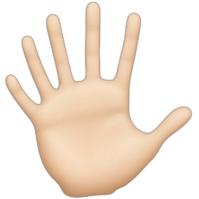 Hand  emoji