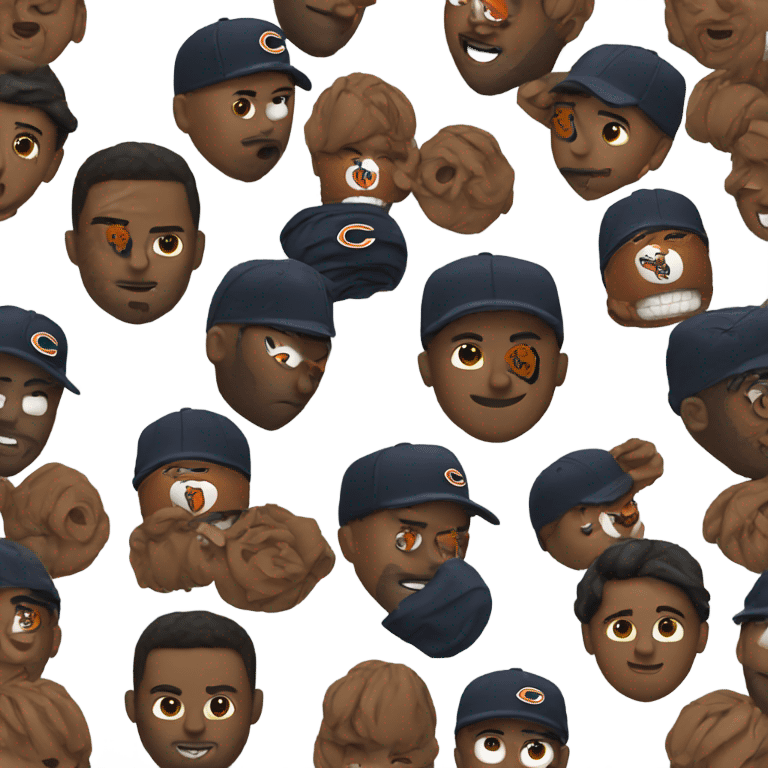 Chicago bears emoji