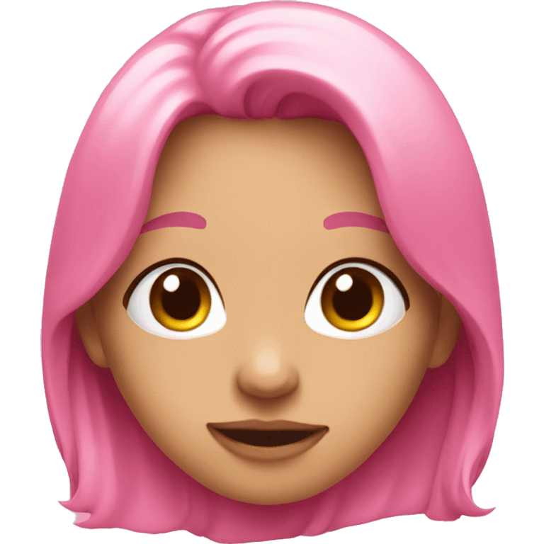 Pink cute  emoji