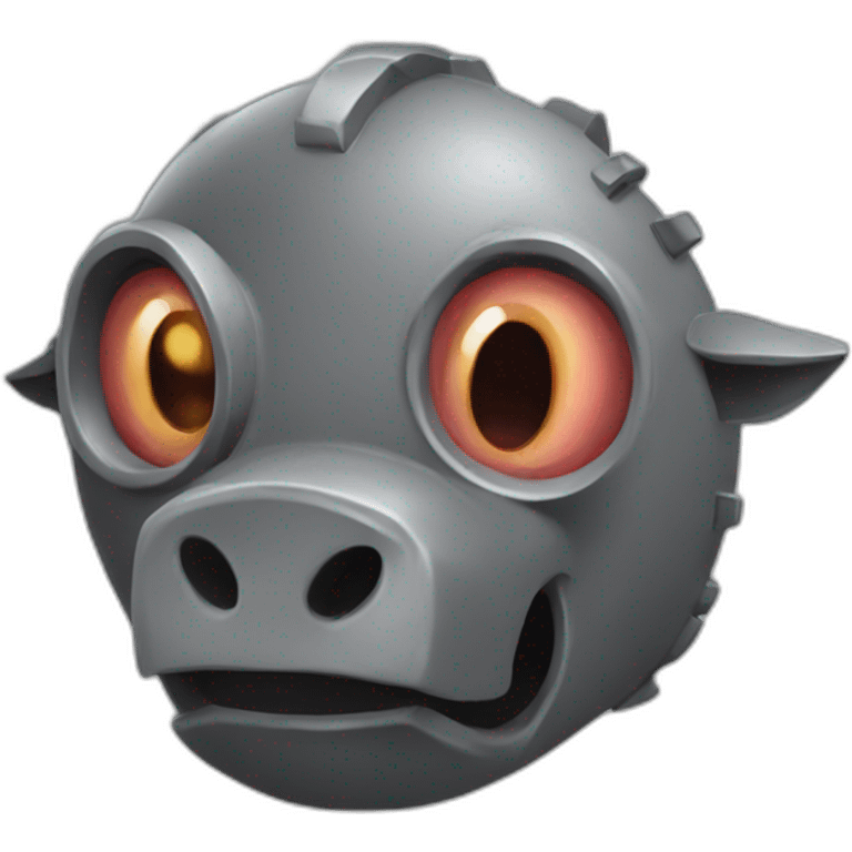 Iron pig emoji