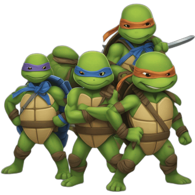 Teenage Mutant Ninja Turtles emoji