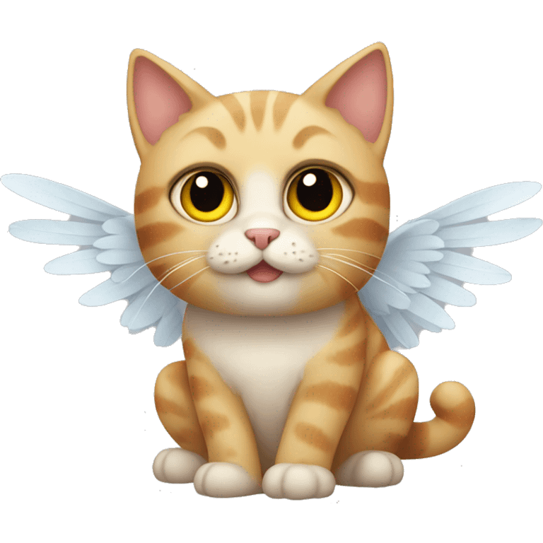 Cat with wings emoji