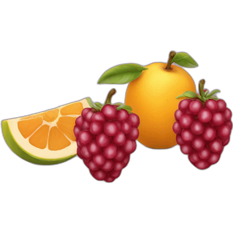 different fruits emoji