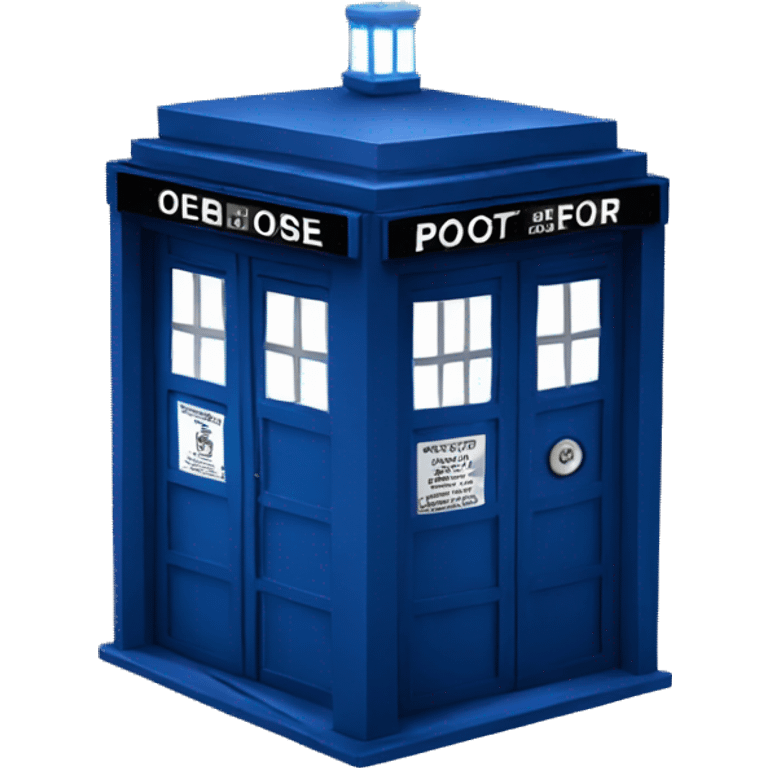 TARDIS emoji