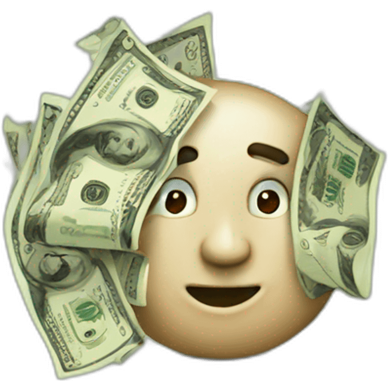 Money talk emoji