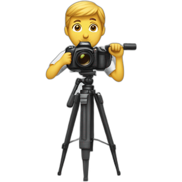 Camera man emoji