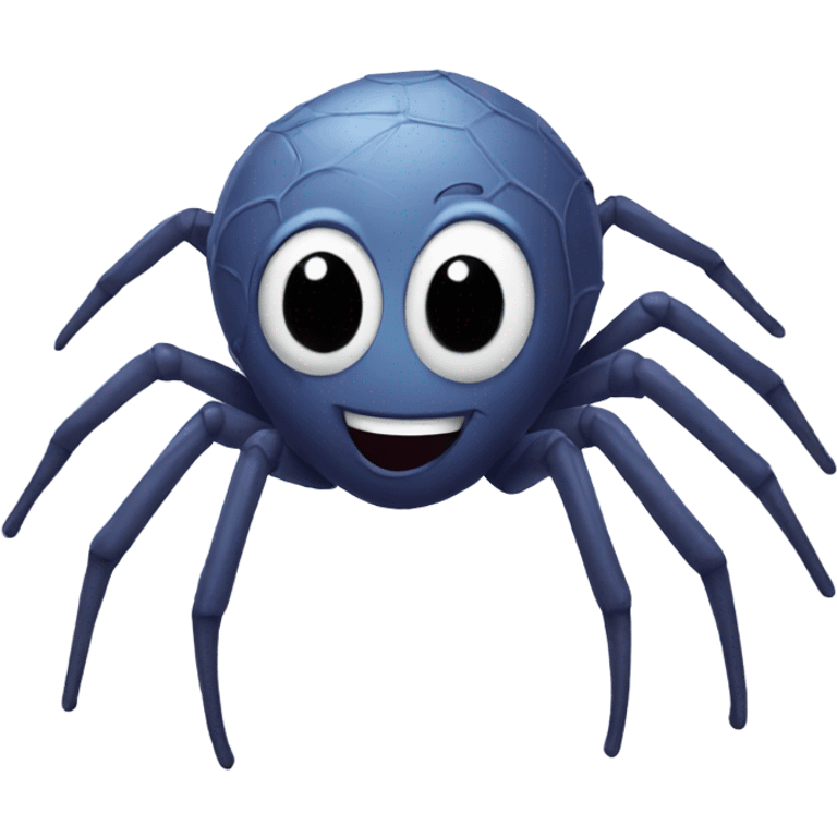 happy spider emoji