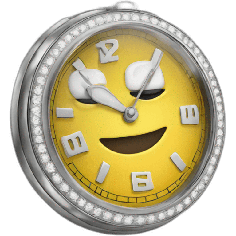 watch on a chain emoji