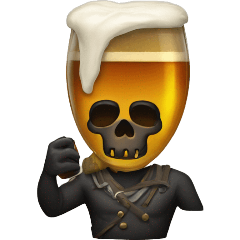 Mortis-drink-beer emoji