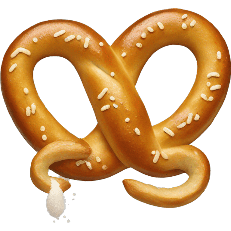 Bretzels with salt in it  emoji