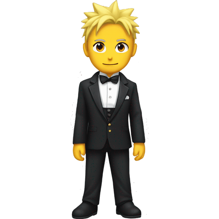 naruto wearing a tux emoji