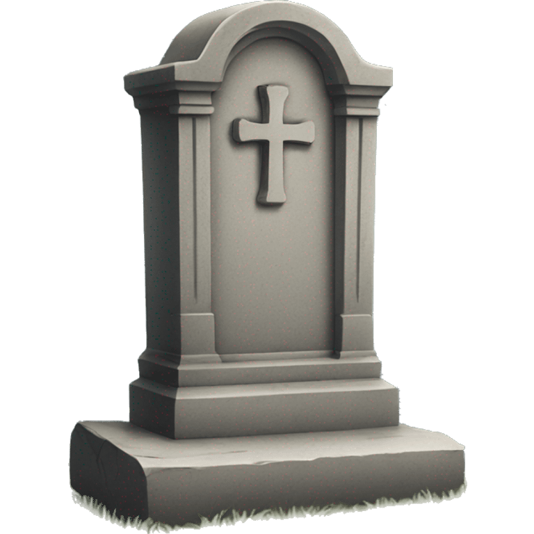 grave stone emoji