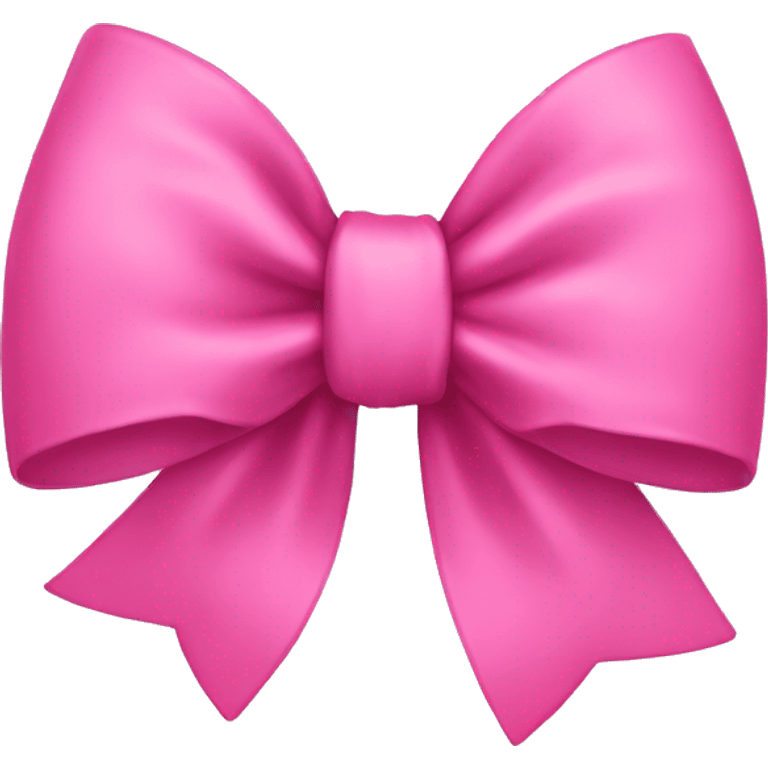 pink bow emoji