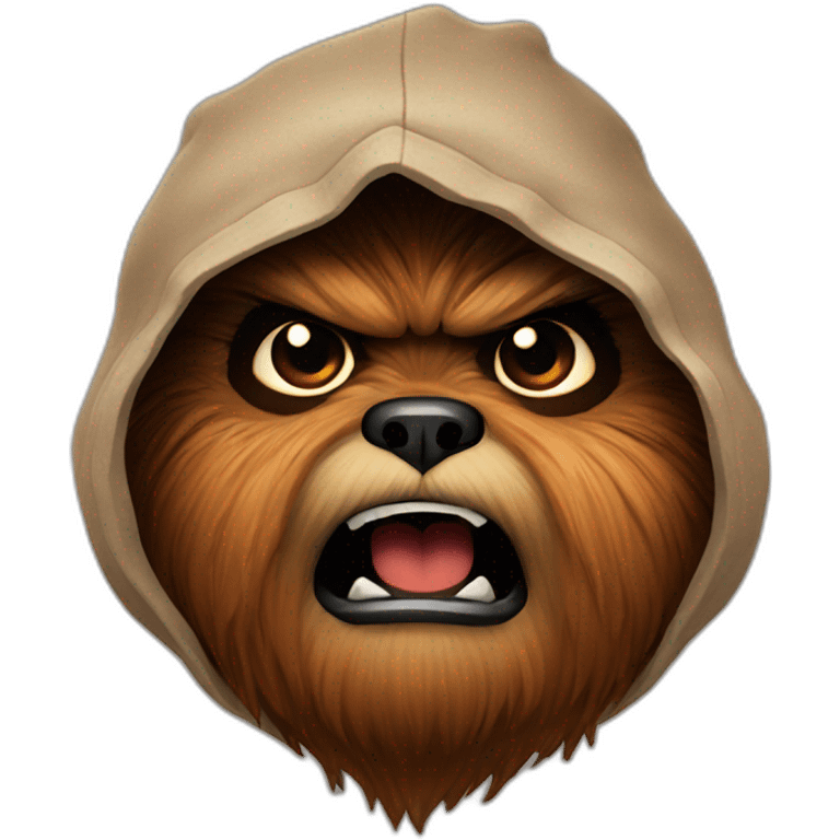 angry ewok emoji