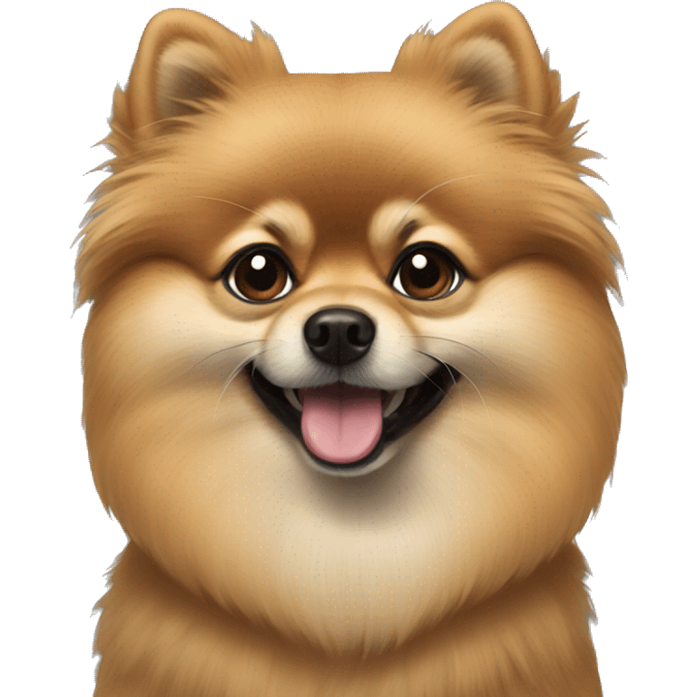 Sable Pomeranian emoji