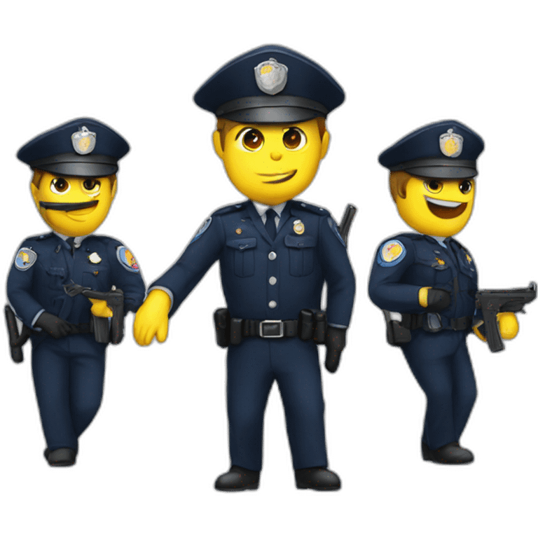 macron police emoji