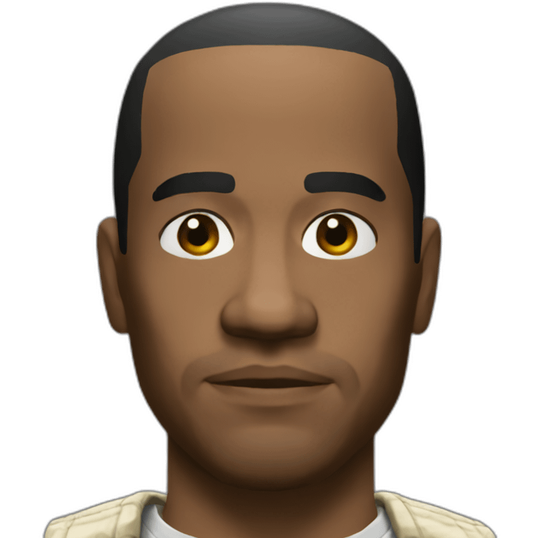 franklin from grand theft auto emoji