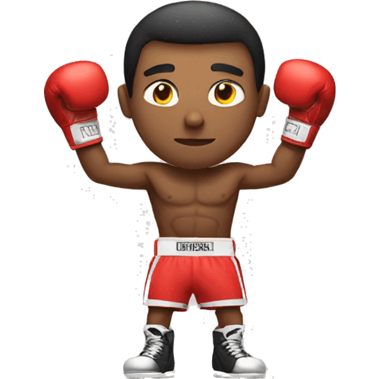 man with boxing gloves  emoji