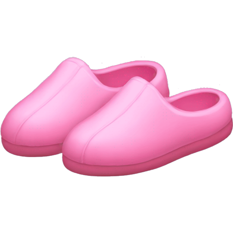 Pink slippers emoji