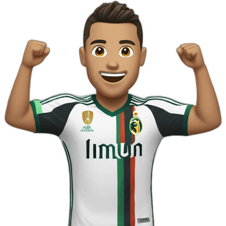 ronaldo celebration emoji emoji