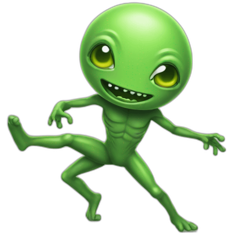 aliens dancing emoji