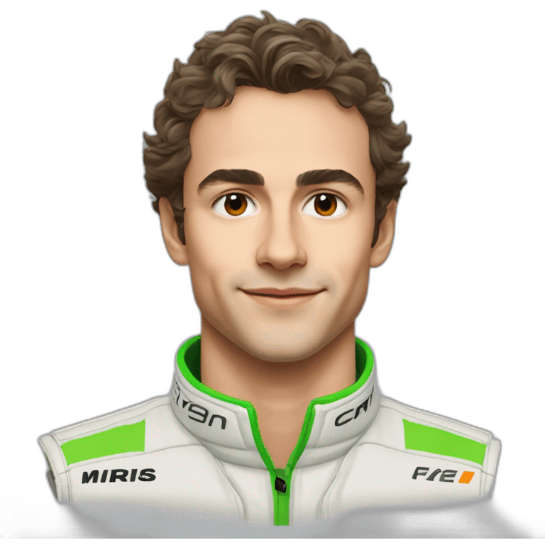 McLaren F1 Lando Norris emoji