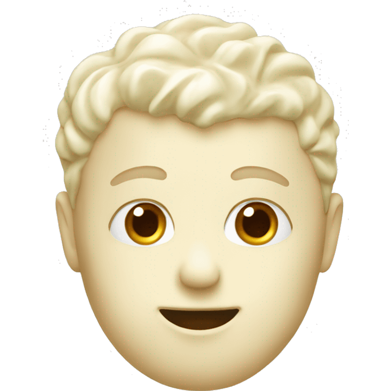 White chocolate  emoji