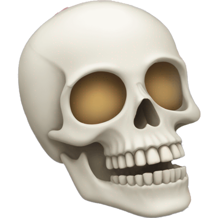 skull and rainbow emoji