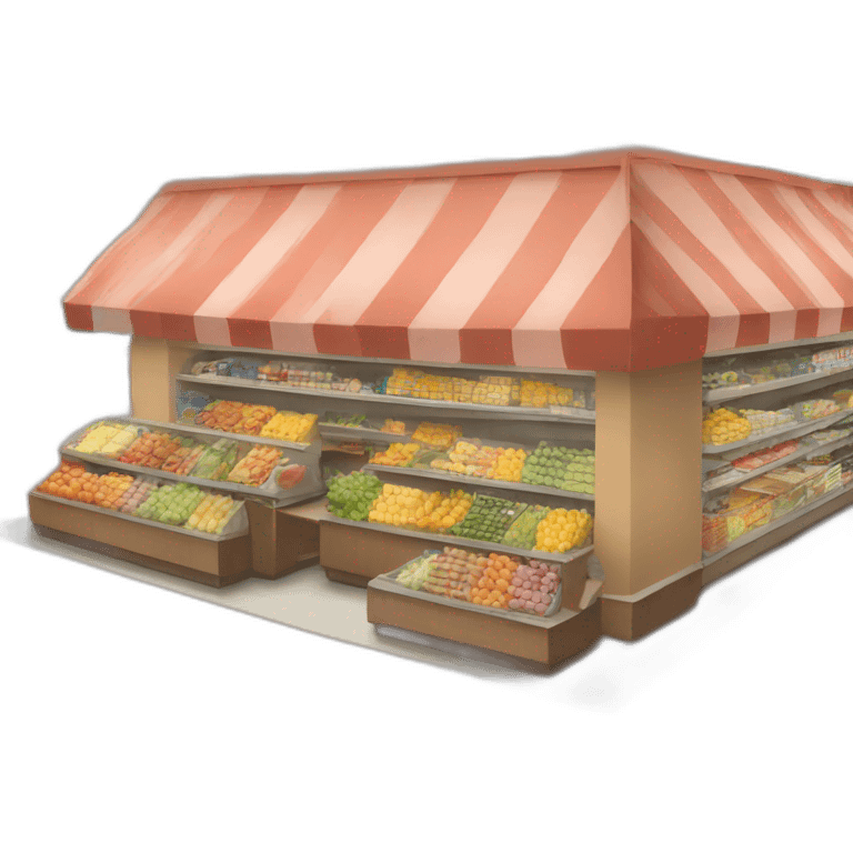 grocery store emoji