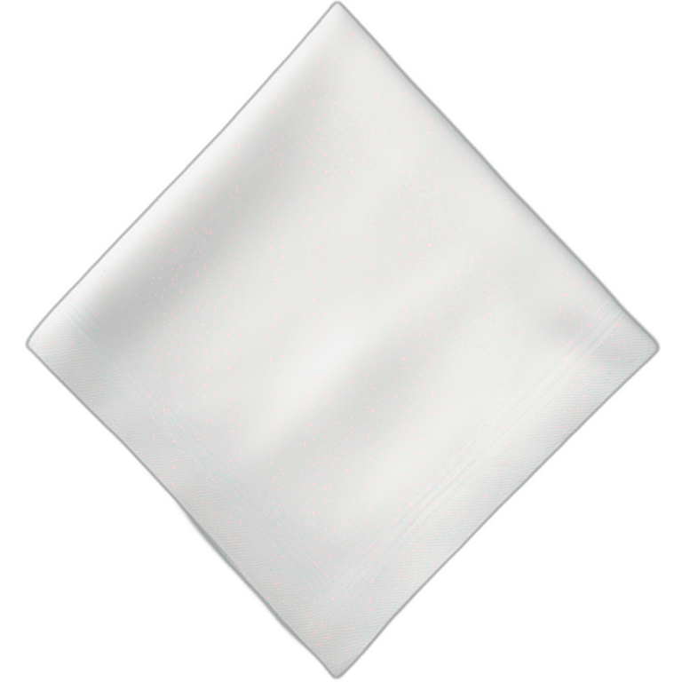 White napkin emoji