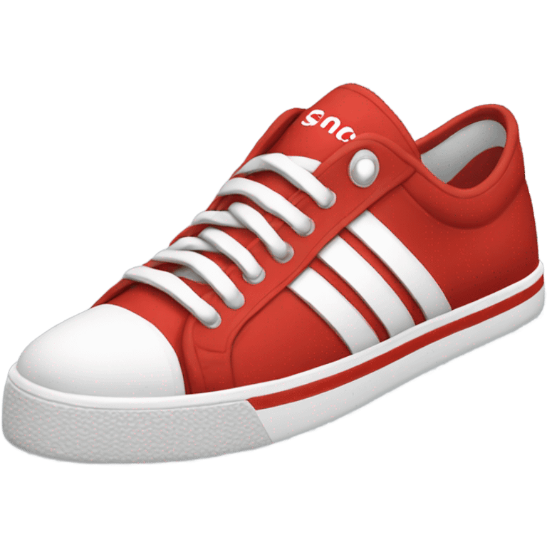 Red sonic shoes emoji