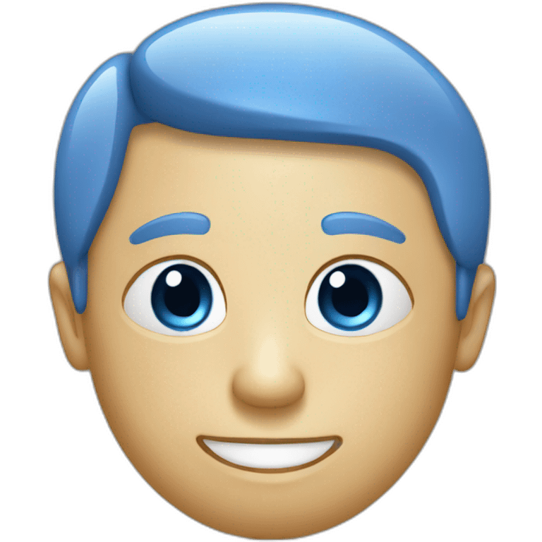 blue folder emoji