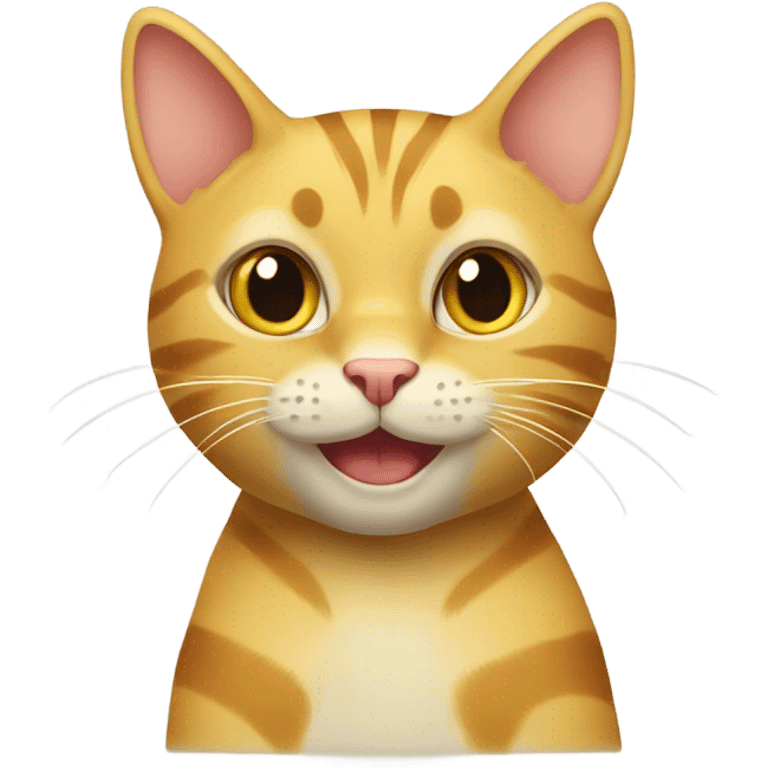 Yellow tabby cat  emoji