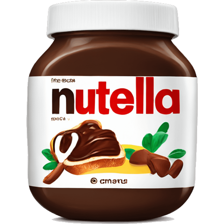 plain nutella on bread emoji