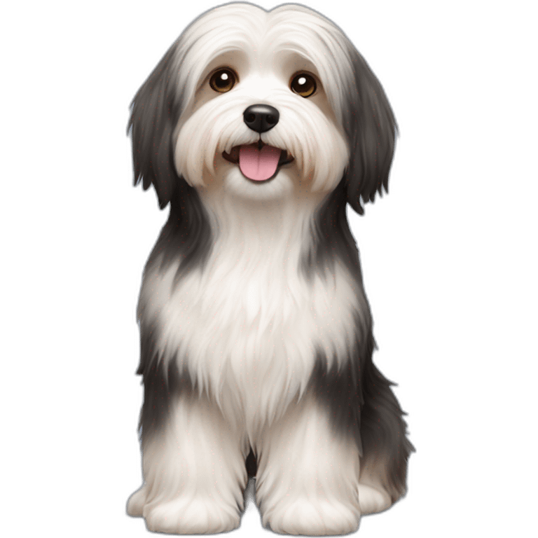 Dog havanese full height emoji