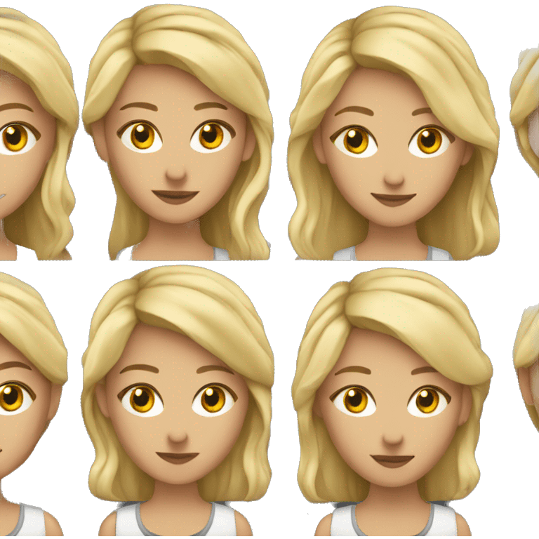 Good looking blonde darts player emoji