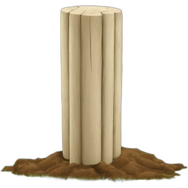 Cricket stump emoji