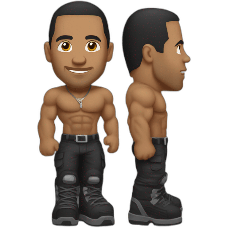 The rock sus emoji